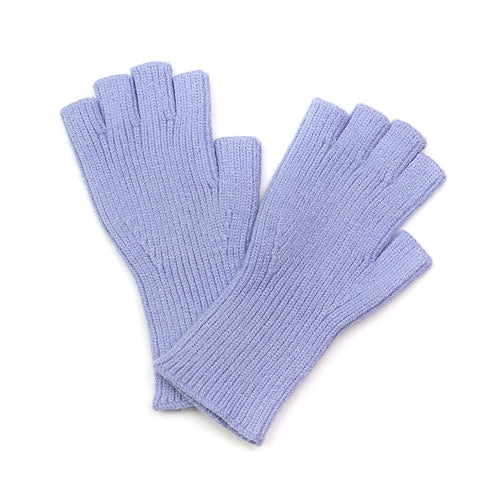 POM Peace Of Mind Long Wrist Fingerless Gloves - Pale Blue