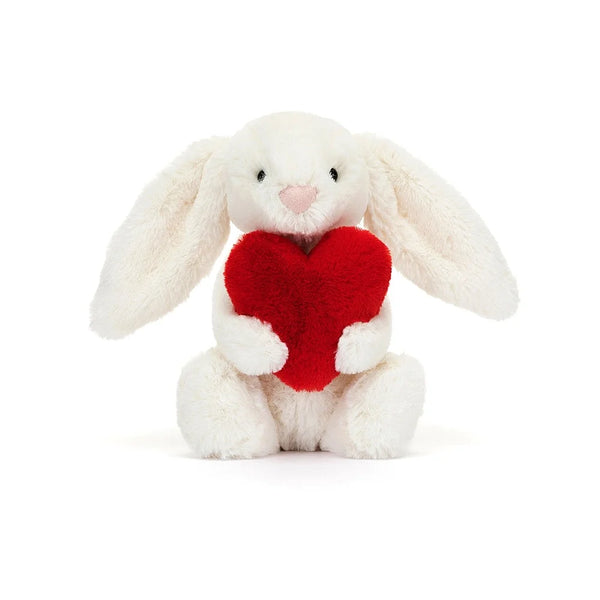 Jellycat Bashful Red Love Heart Bunny Small