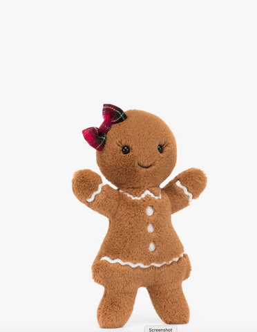 Jellycat Jolly Gingerbread Ruby