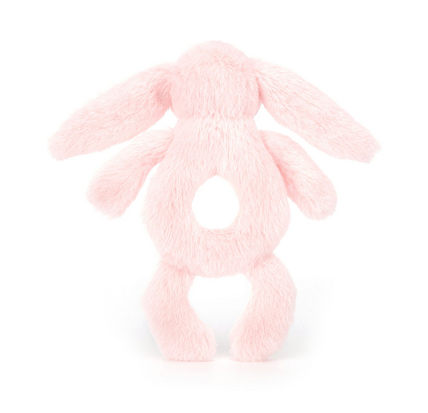 Jellycat Bashful Bunny Pink Ring Rattle