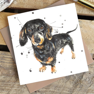 Greetings Card - Splatter Sausage