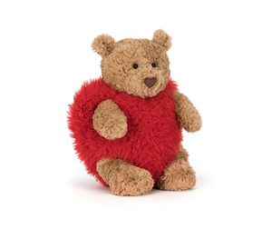 Jellycat Bartholomew Bear Heartthrob