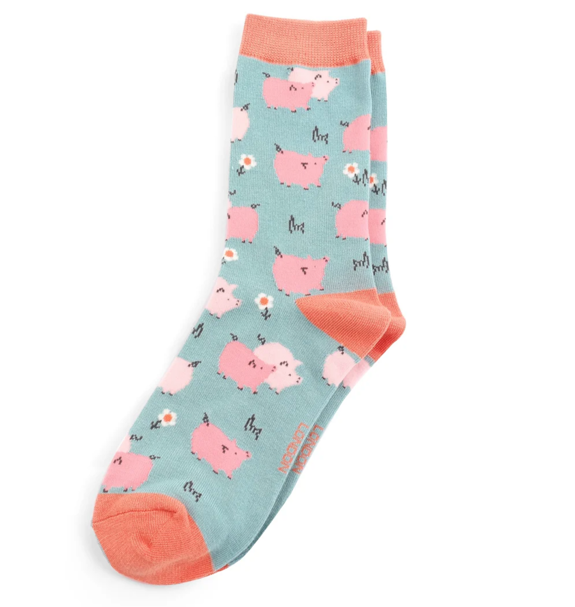 Miss Sparrow Socks Pretty Pigs Duck Egg