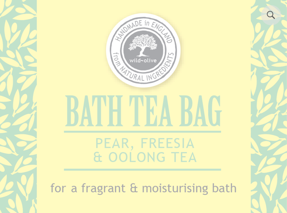 Bath Tea Bag - Pear, Freesia & Oolong Tea