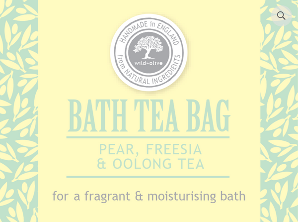 Bath Tea Bag - Pear, Freesia & Oolong Tea