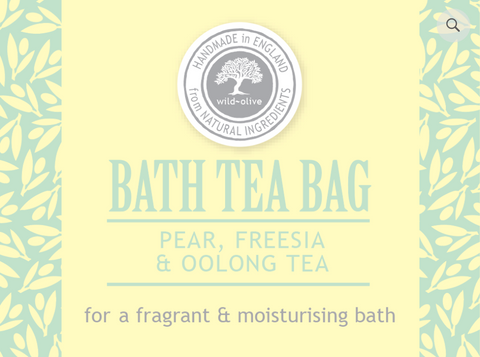 Bath Tea Bag - Pear, Freesia & Oolong Tea