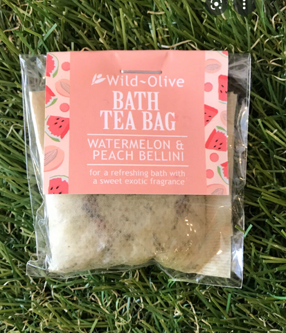 Bath Tea Bag - Watermelon & Peach Bellini