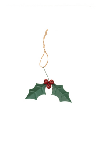 Shoeless Joe Christmas Hanging Holly